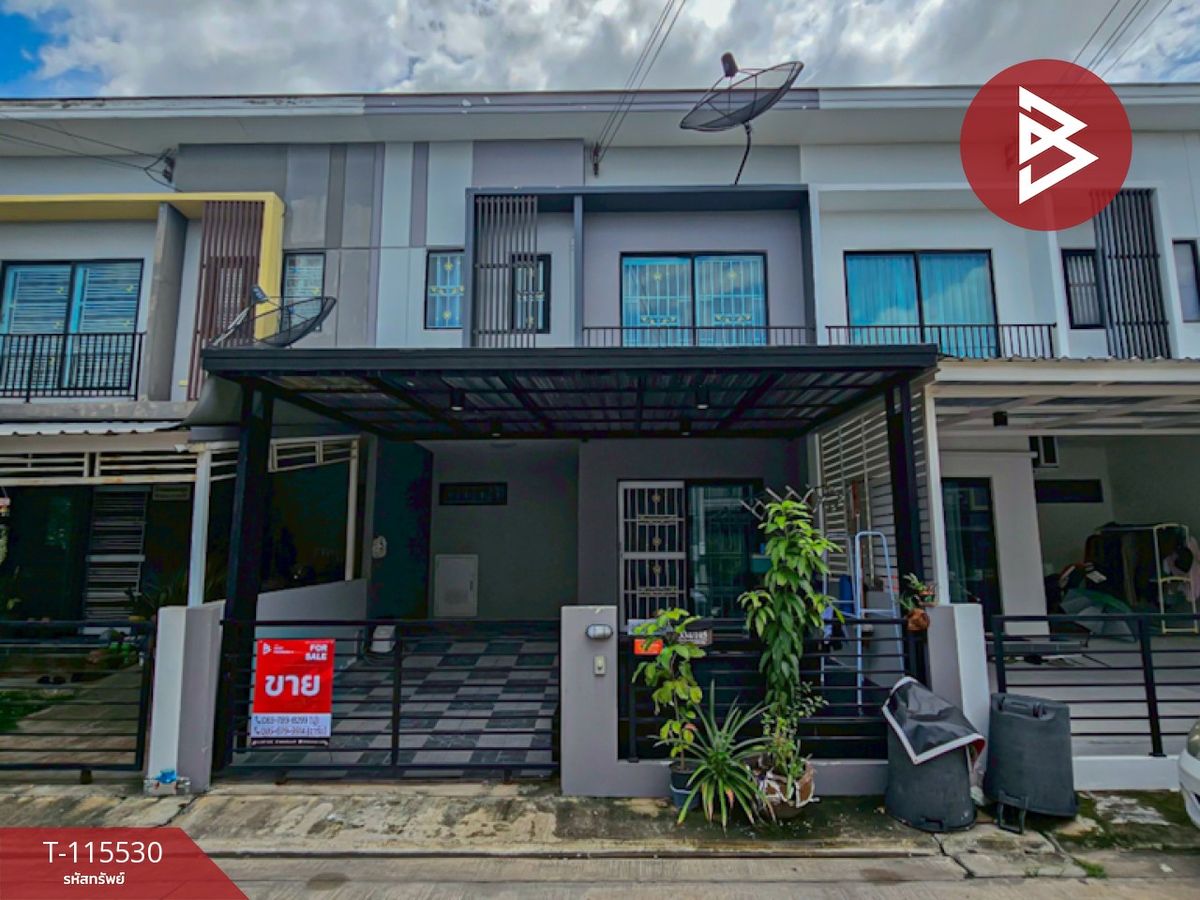 ขายทาวน์โฮมลาดกระบัง สุวรรณภูมิ : ขายทาวน์เฮ้าส์ หมู่บ้านเดอะคอนเนค สุวรรณภูมิ2 (The Connect Suwannabhumi2) บางพลี สมุทรปราการ