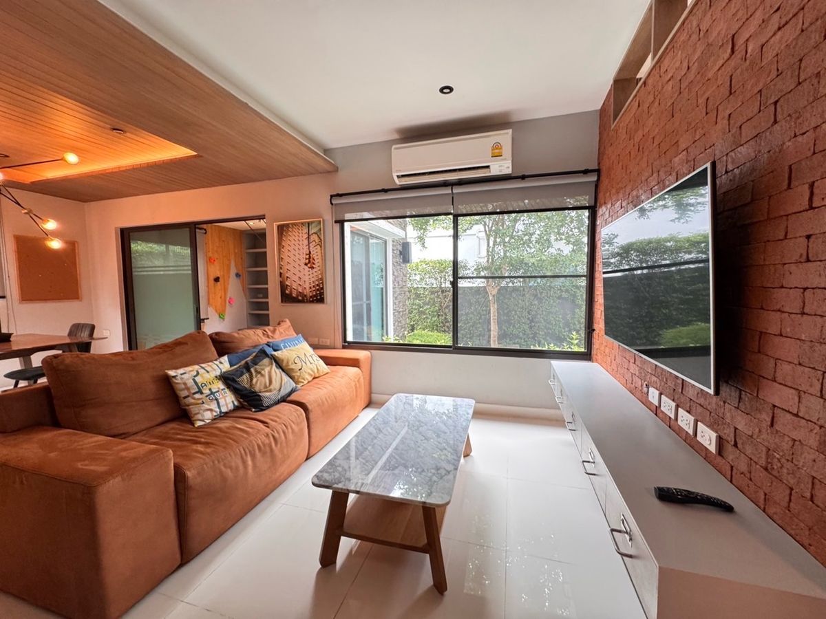 ให้เช่าบ้านบางนา แบริ่ง ลาซาล : 💥ForRent💥3Bed • Mantana Bangna KM.7 🏡 Near Mega Bangna 5 mins‼️ Private Garden 🌳 Ready to move in ‼️  Fully Furnished ✨