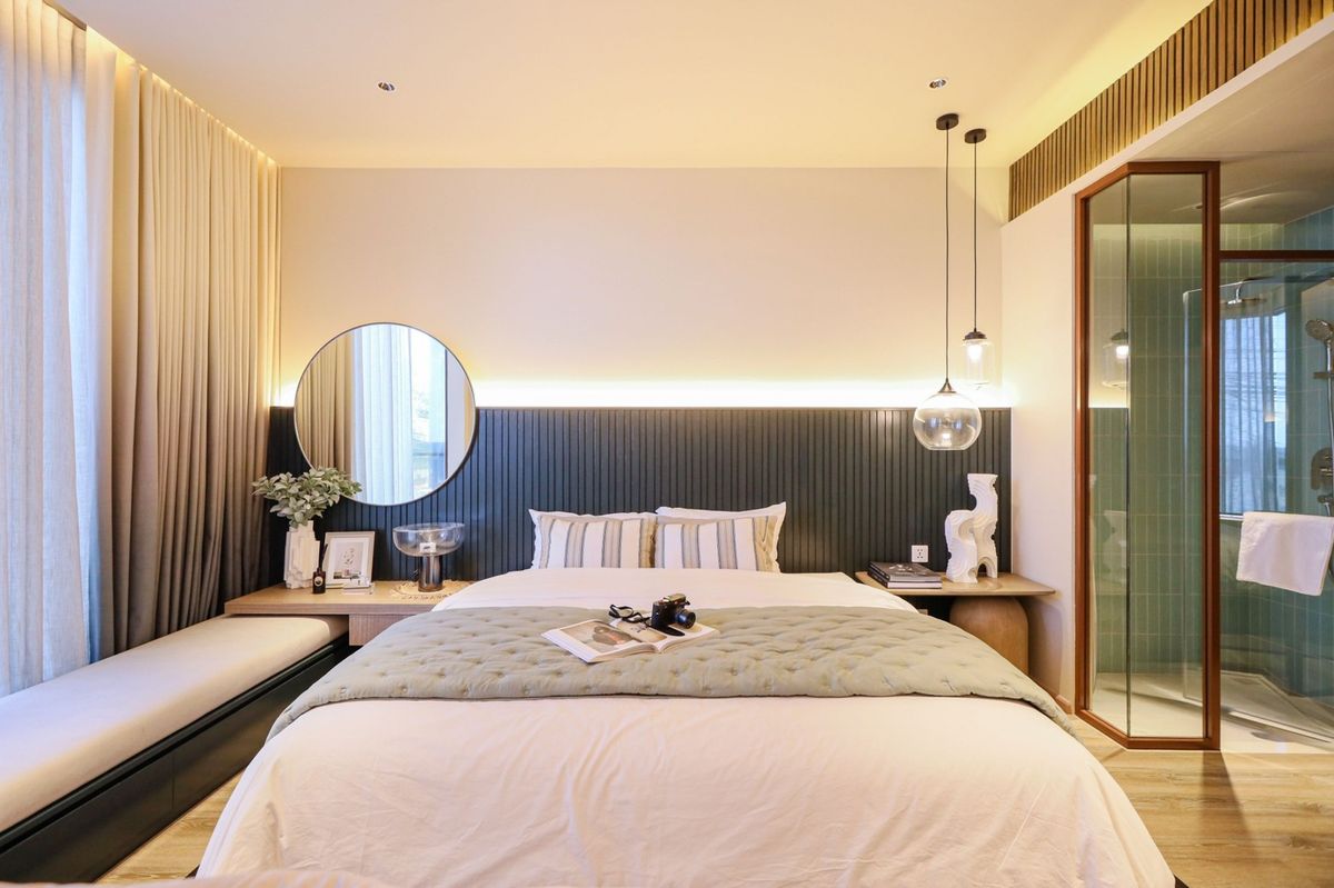 For SaleCondoPattaya, Bangsaen, Chonburi : AROM Jomtien Luxury 1-Bedroom Condo with Panoramic Sea View