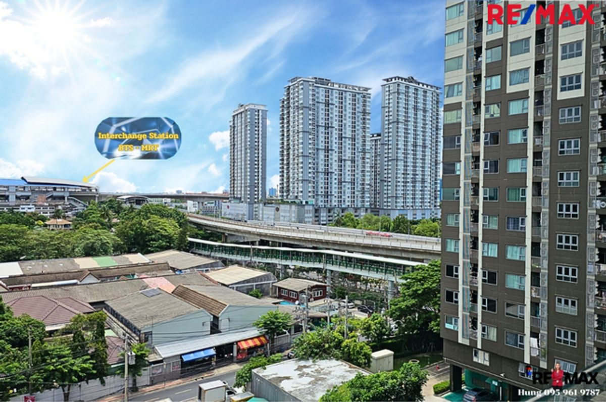 ขายคอนโดท่าพระ ตลาดพลู วุฒากาศ : New! 2025 Condo Aspire Sathorn Ratchaphruek คอนโดใกล้ BTS-MRT 35.43 Sq.m. 1Bed Plus Fully Furnish // วิวเมืองใกล้สาทร ราคาดีสุด พร้อมอยู่ ขายเพียง 3.1 Millions Baht 