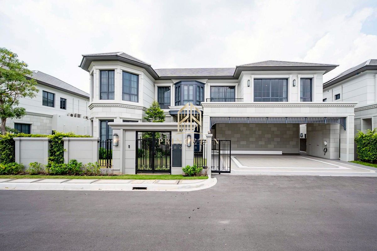 บ้านพัฒนาการ ศรีนครินทร์ : บ้านหรูสไตล์คฤหาสน์ นาราสิริ กรุงเทพกรีฑา 📞092-4252445 Narasiri Krungthep Kreetha