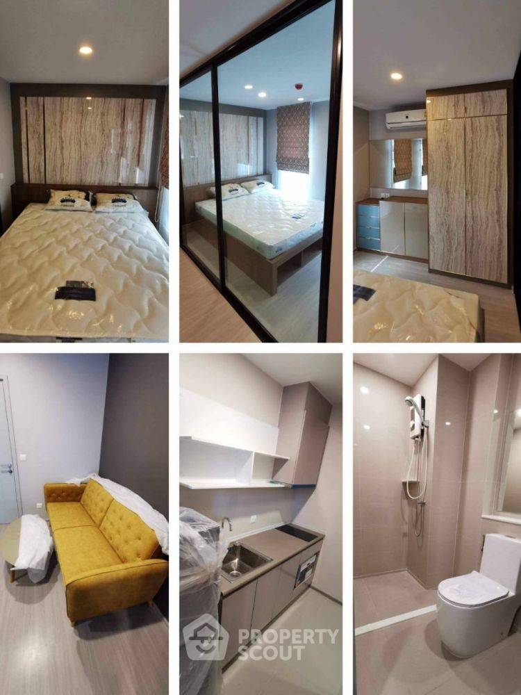 For SaleCondoRama9, Petchburi, RCA : 1-BR Condo at Aspire Asoke-Ratchada near MRT Phra Ram 9