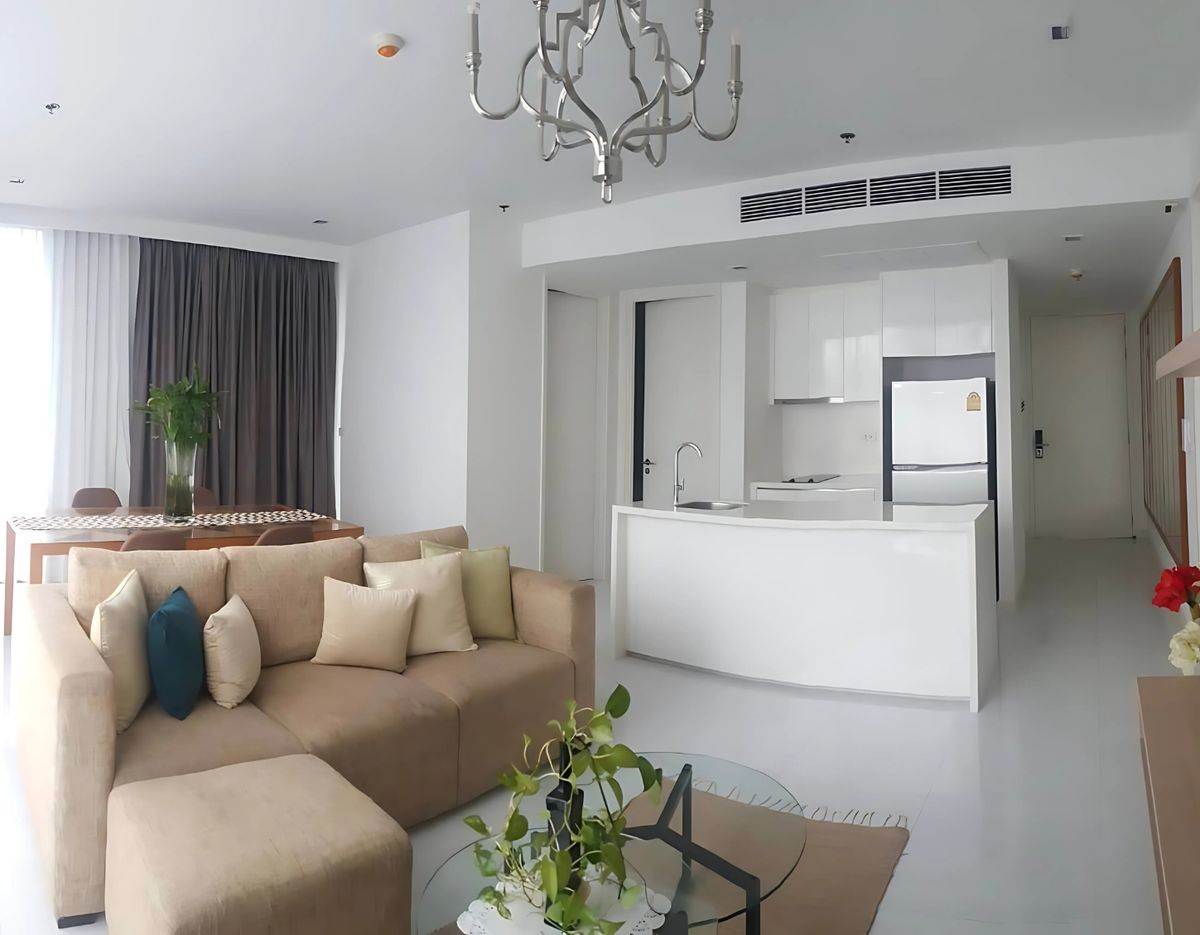 For RentCondoSathorn, Narathiwat : 💎 FOR RENT: Live the Ultimate CBD Lifestyle at Nara 9 Sathorn | Spacious 78 sqm 2-Bed, Fully Furnished!