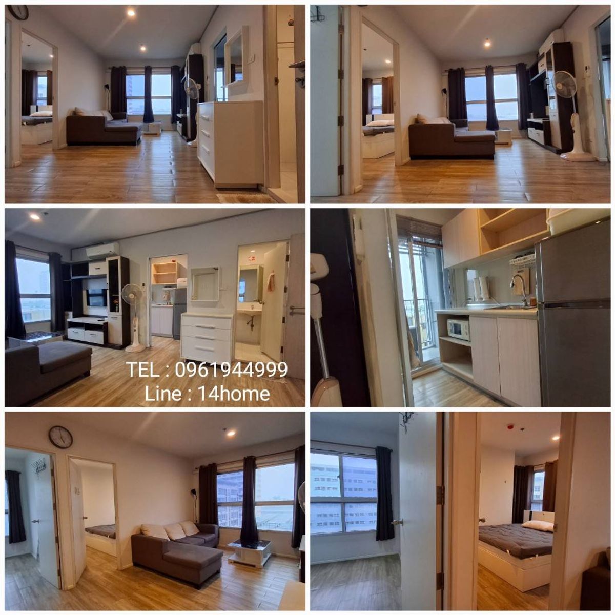 For RentCondoRathburana, Suksawat : Issi suksawat, 42 sqm. Floor 5, 2 bedrooms, 1 water, northern city, near Bang Pakok Witthayakhom School Big C Bang Pakok Silamarket 0961944999