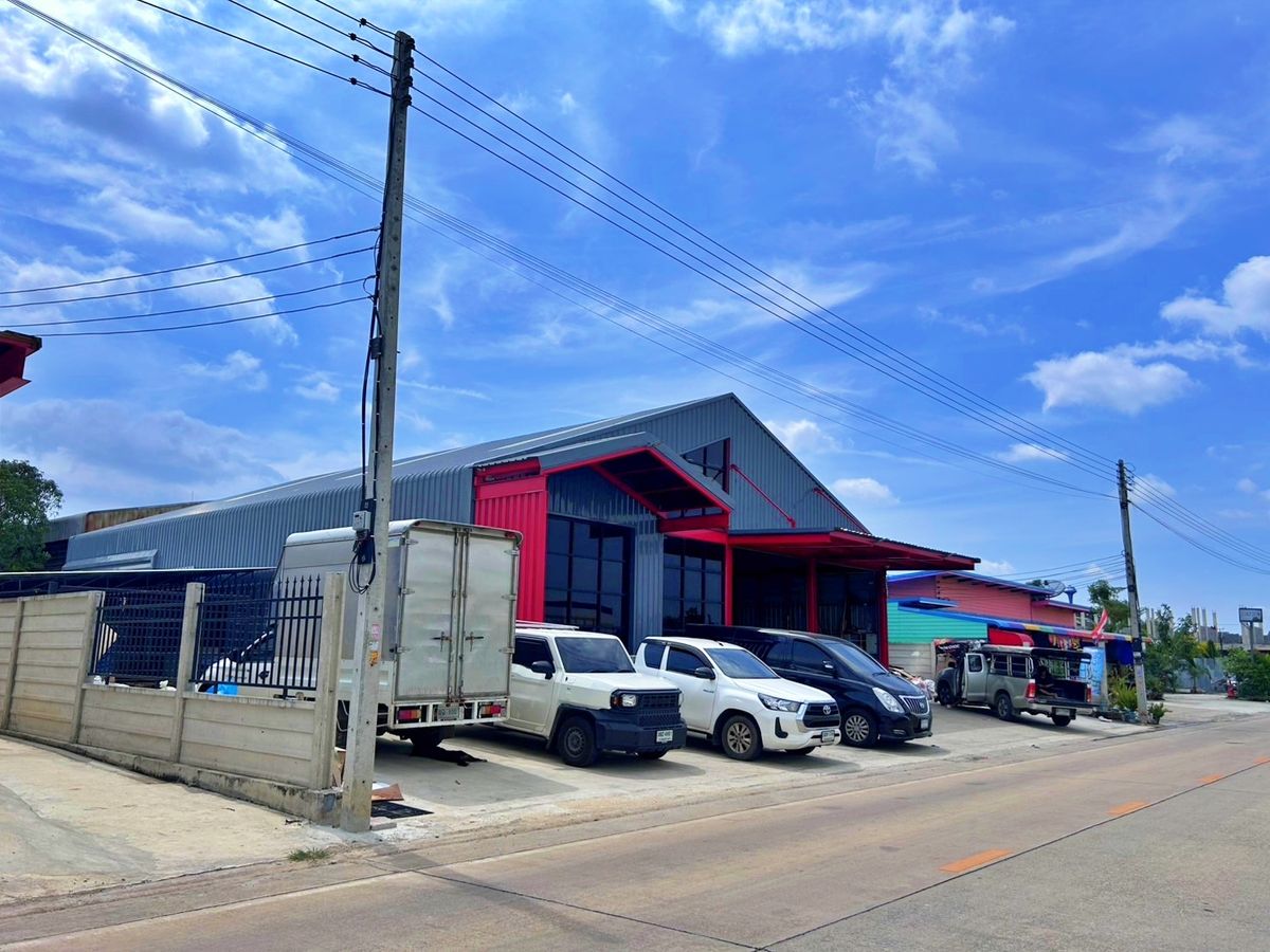 For RentWarehousePathum Thani,Rangsit, Thammasat : Brand-New Warehouse: Free Utilities, 4 CCTV Cameras Included, and Free A/C Maintenance