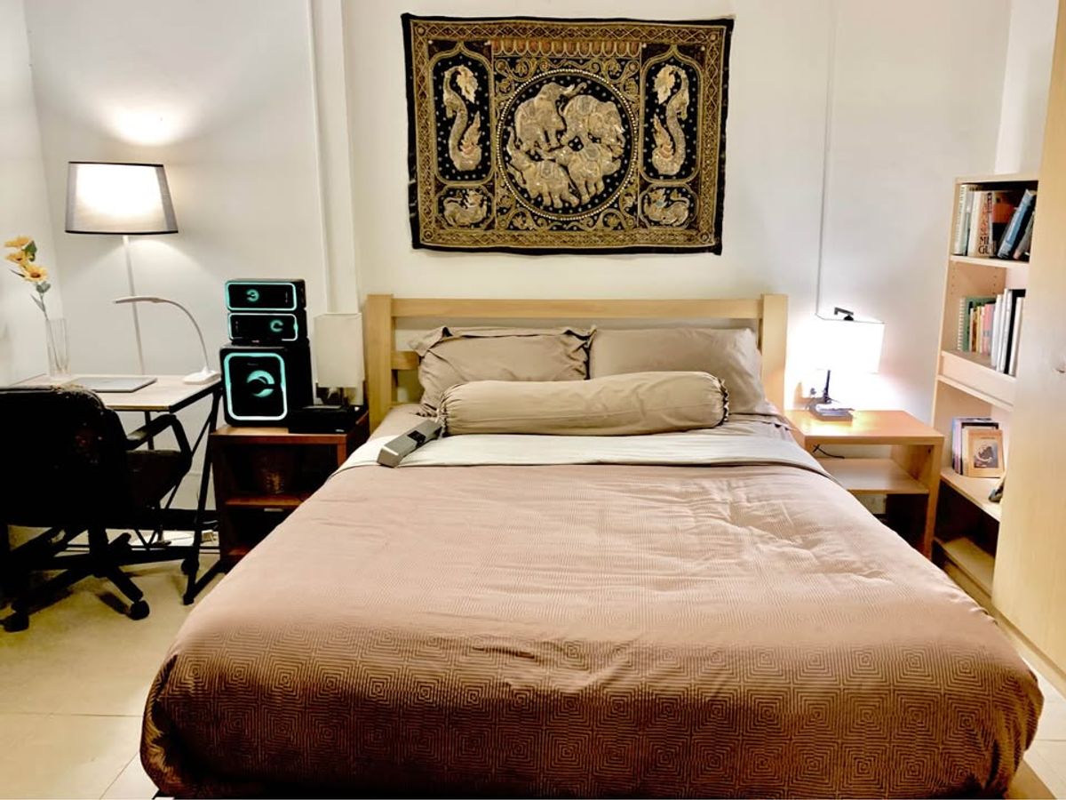 ขายคอนโดรัชดา ห้วยขวาง : ขายคอนโด Garden Place Condominium ห้องใหญ่ 67 ตรม. ชั้น 4 เงียบสงบ พร้อมเครื่องใช้ไฟฟ้า (S4888)