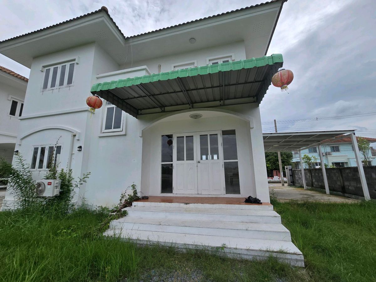 For RentHouseRama 2, Bang Khun Thian : Rent a single house 100 sq.w. Can raise animals. The main road project 🏡🐶