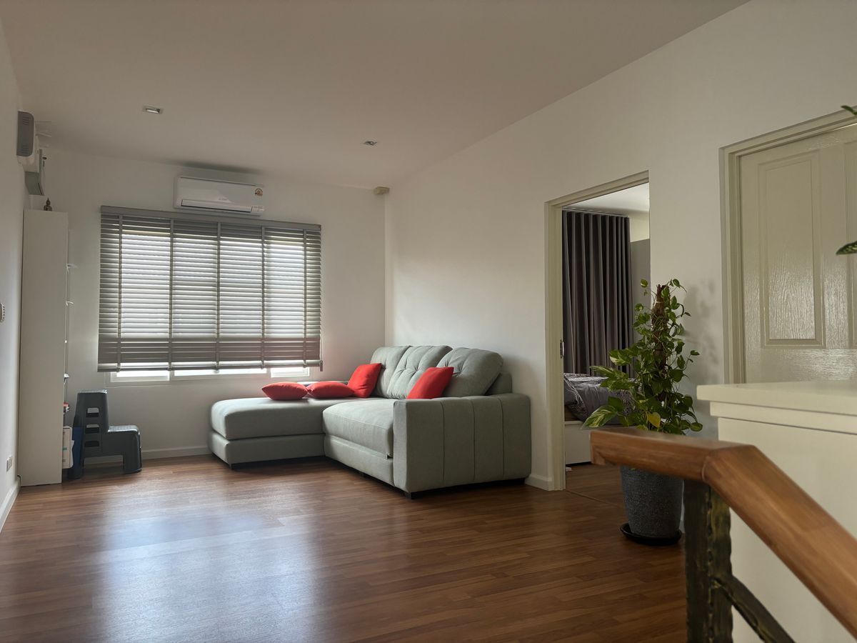 For RentHouseLadkrabang, Suwannaphum Airport : K-6415 for rent! Single house, Casa Grand Onnut - Ring Road ready