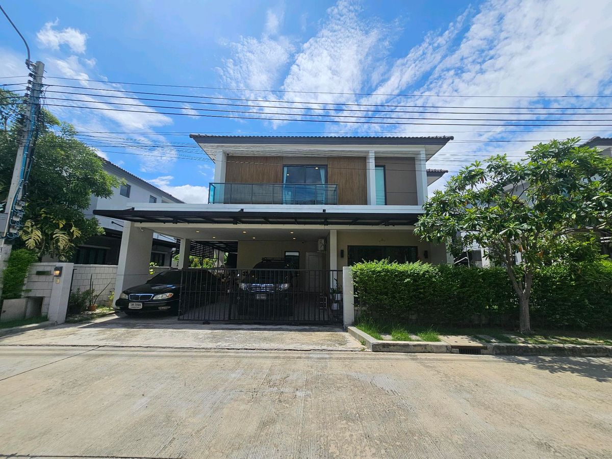 For SaleHouseRathburana, Suksawat : Detached house, Centro Rama 2-Phutthabucha, size 60 sq.w., 4 bedrooms, 5 water.