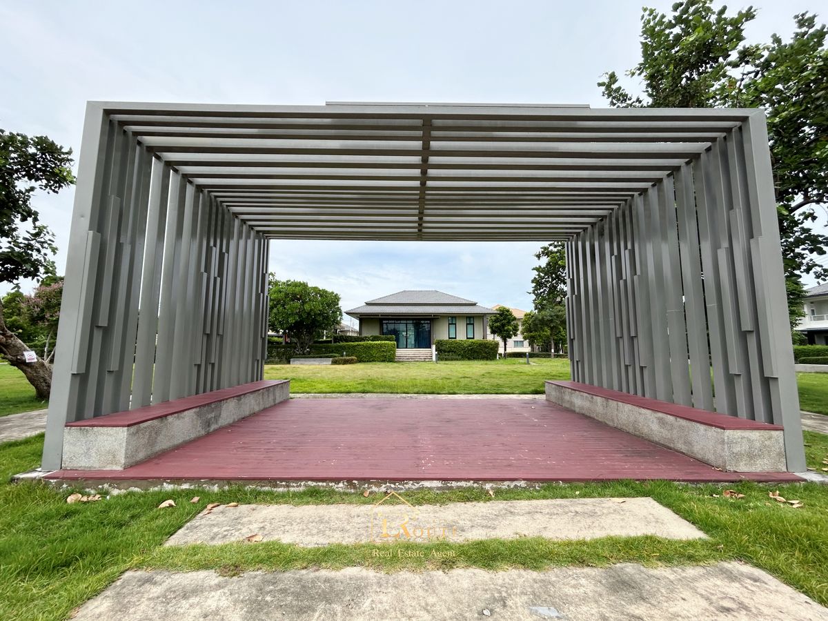 For SaleHousePathum Thani,Rangsit, Thammasat : Twin house for sale, The Platon Chaeng Wattana-Ratchaphruek, 44.9 sq.w., behind the road near 345 Bang Khu Temple, Pathum Thani Temple