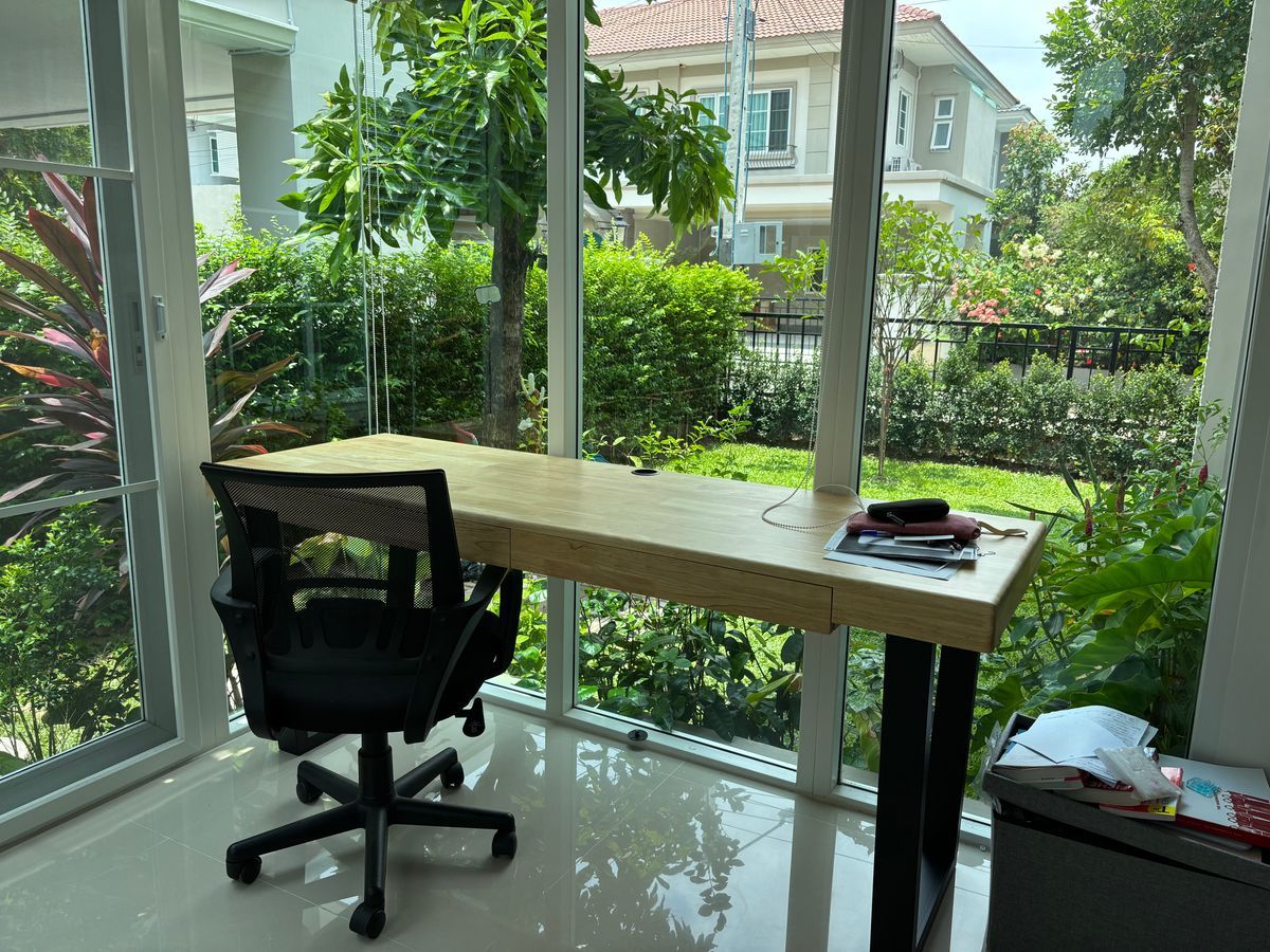 For RentHouseLadkrabang, Suwannaphum Airport : K-6415 for rent! Single house, Casa Grand Onnut - Ring Road ready