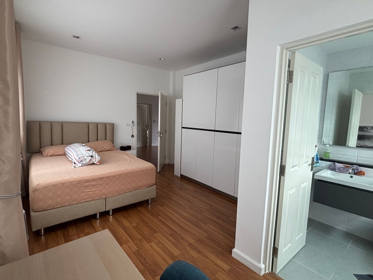 For RentHouseLadkrabang, Suwannaphum Airport : K-6415 for rent! Single house, Casa Grand Onnut - Ring Road ready