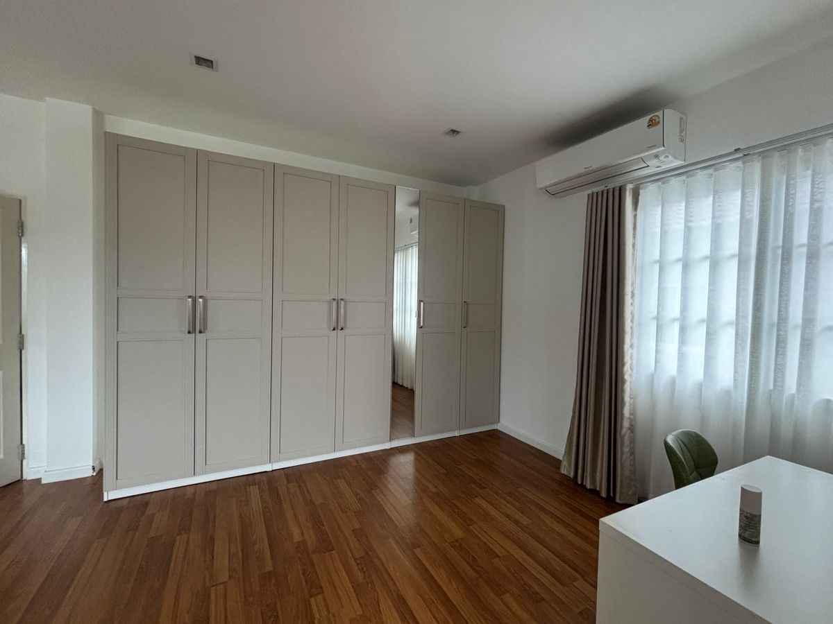 For RentHouseLadkrabang, Suwannaphum Airport : K-6415 for rent! Single house, Casa Grand Onnut - Ring Road ready
