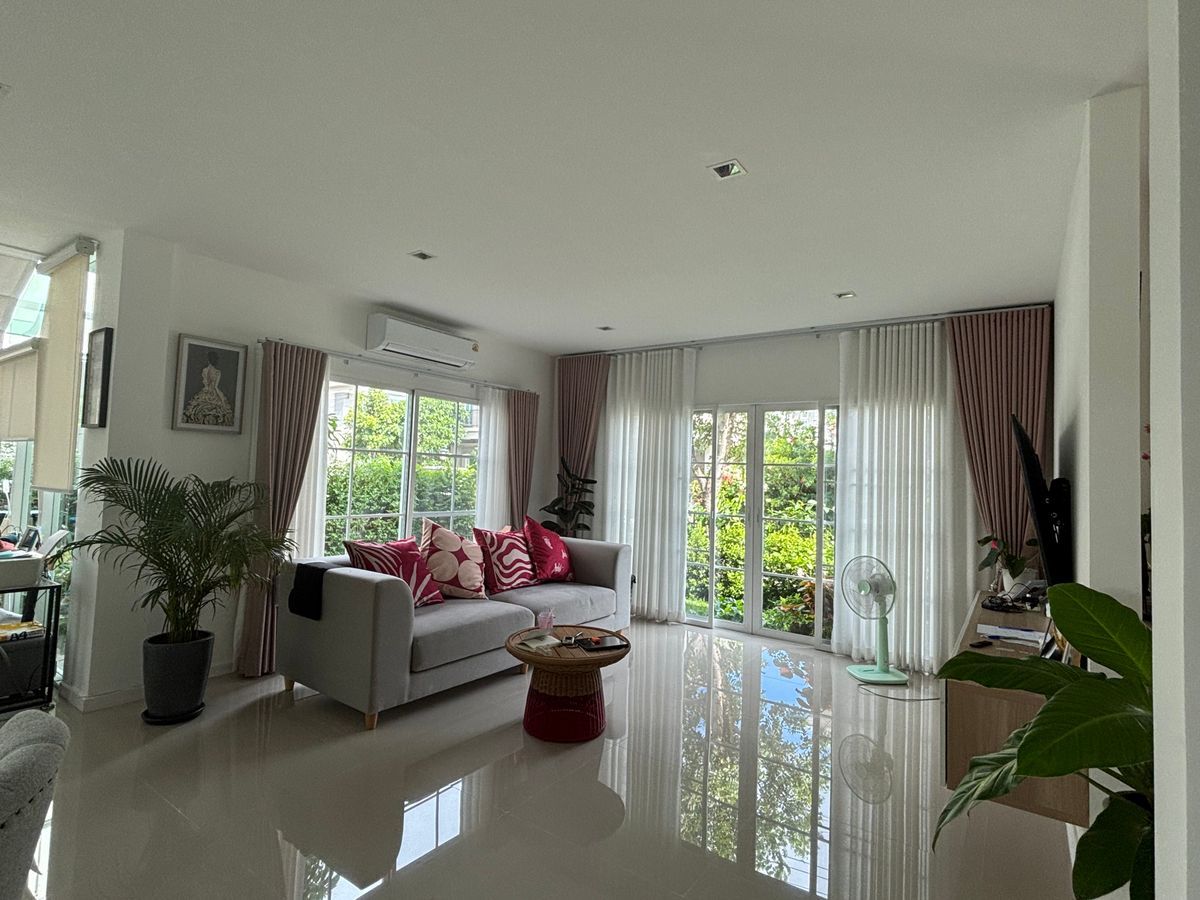 For RentHouseLadkrabang, Suwannaphum Airport : K-6415 for rent! Single house, Casa Grand Onnut - Ring Road ready