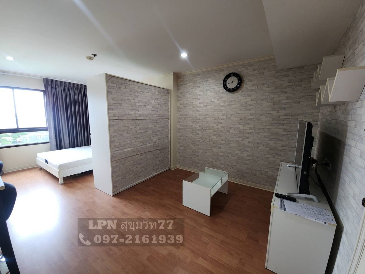 For RentCondoOnnut, Udomsuk : Lumpini Ville Sukhumvit 77 Building 2, ready to stay 📞097-2161939