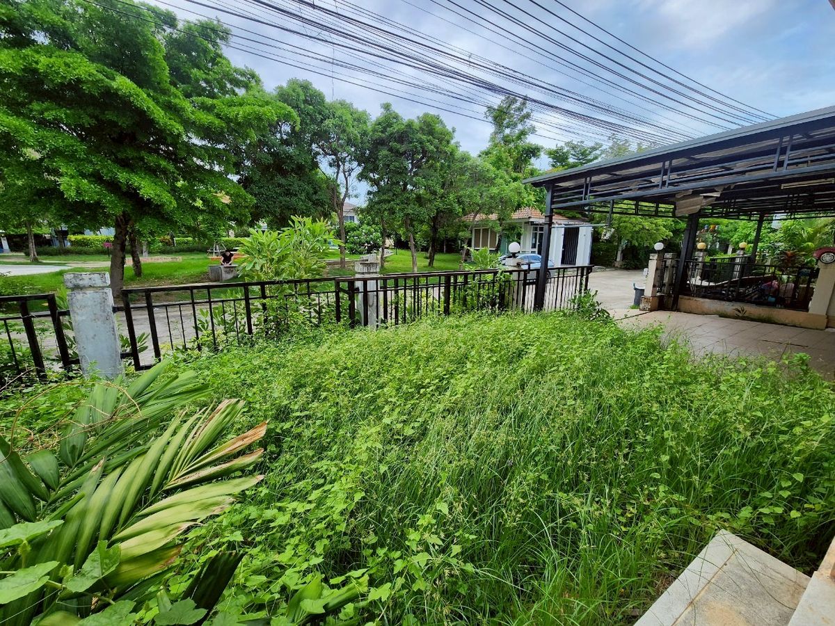 ขายบ้านมหาชัย สมุทรสาคร : บ้านเดี่ยว โครงการพฤกษาวิลเลจ 6 พระราม 2 - บางขุนเทียนชายทะเล บ้านพร้อมอยู่ ทำเลหน้าสวน ขนาด 50 ตารางวา 3 ห้องนอน ตำบลพันท้ายนรสิงห์ อำเภอเมืองสมุทรสาคร จังหวัดสมุทรสาคร