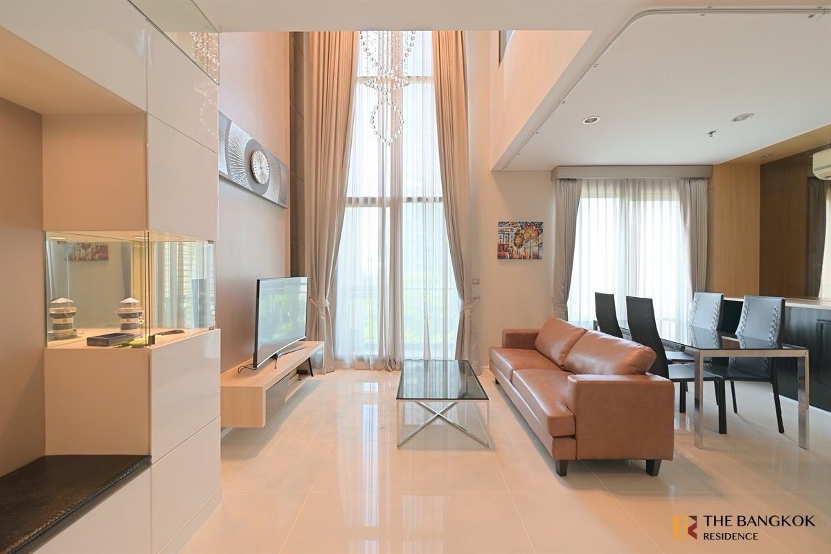 ให้เช่าคอนโดพระราม 9 เพชรบุรีตัดใหม่ RCA : 🔥Best Price🔥Villa Asoke Duplex 40K by Fah