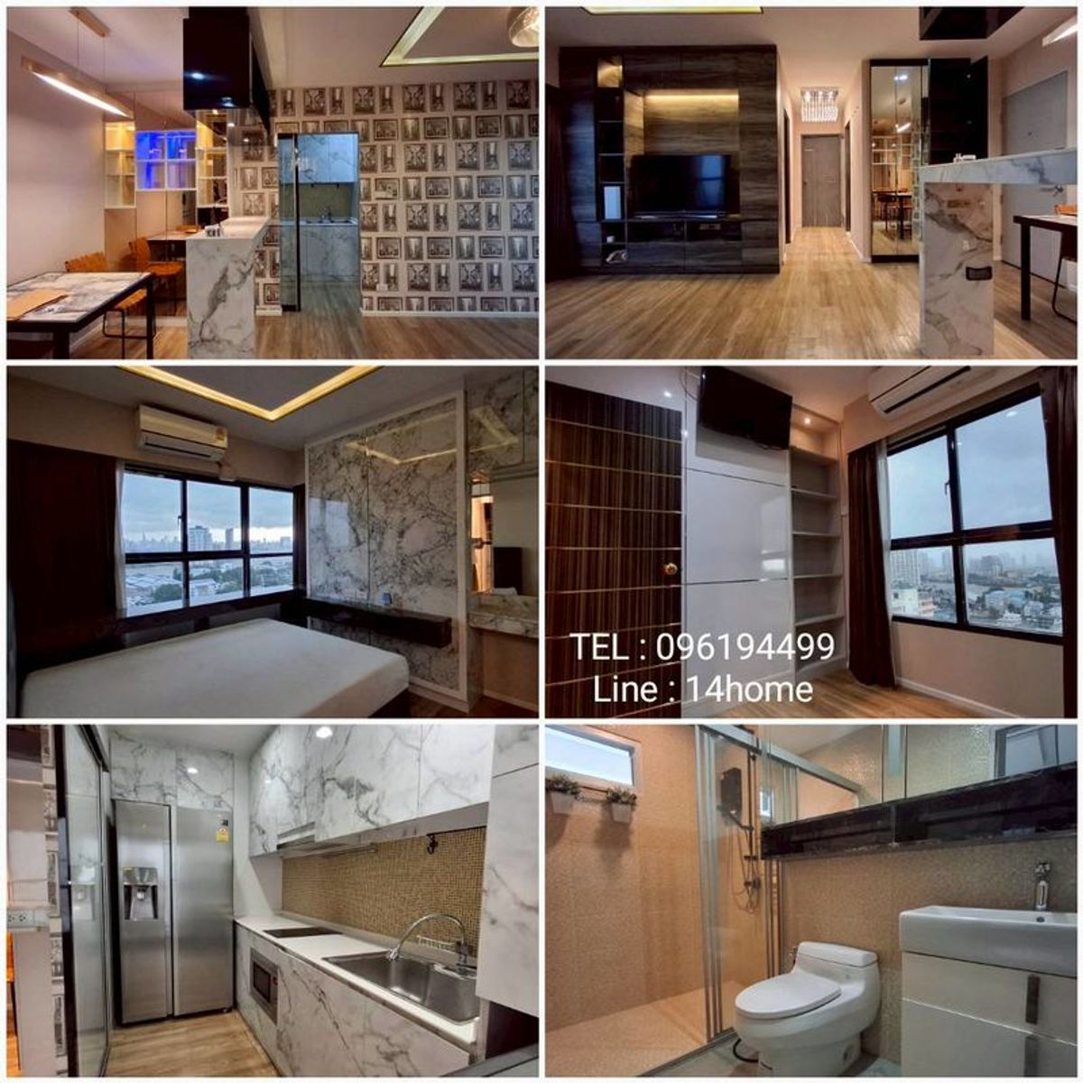 For RentCondoRathburana, Suksawat : Issi suksawat size 55 sqm. Floor 19, 2 bedrooms, 2 bathrooms, north river room 0961944999