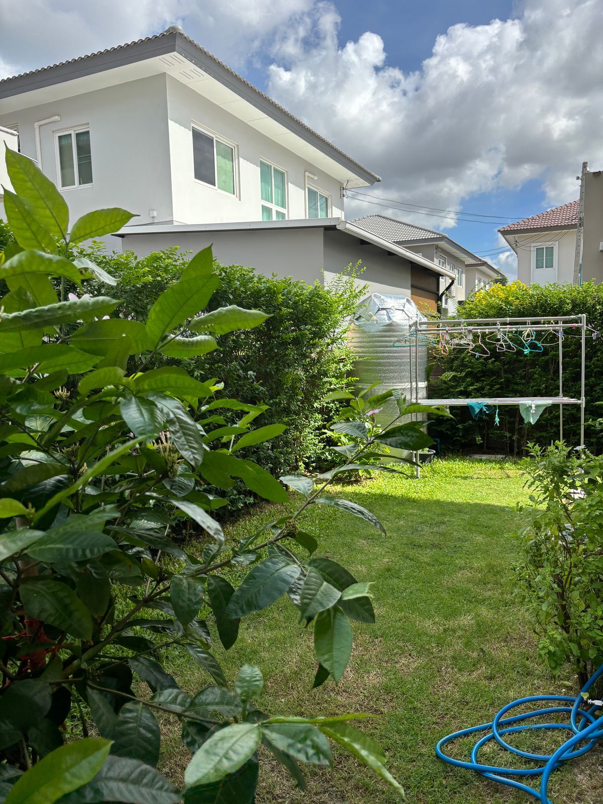 For RentHouseLadkrabang, Suwannaphum Airport : K-6415 for rent! Single house, Casa Grand Onnut - Ring Road ready