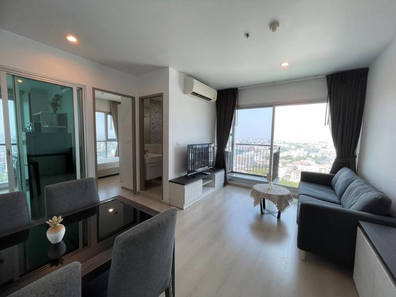 For RentCondoRatchadapisek, Huaikwang, Suttisan : Condo For Rent Life Ratchadapisek 2 Bedroom 2 Bathroom 56.34 sqm