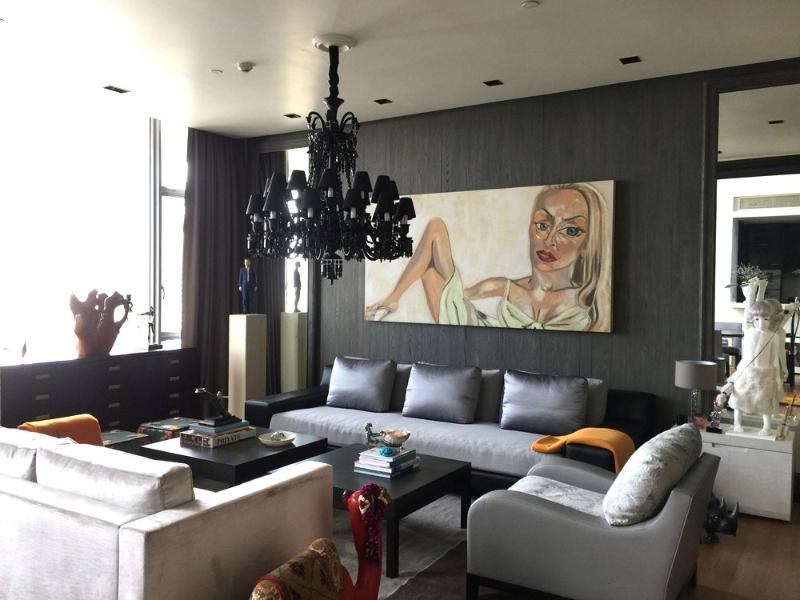 For SaleCondoSathorn, Narathiwat : Condo For Sale The Sukhothai Residences 2 Bedroom 3 Bathroom 207 sqm