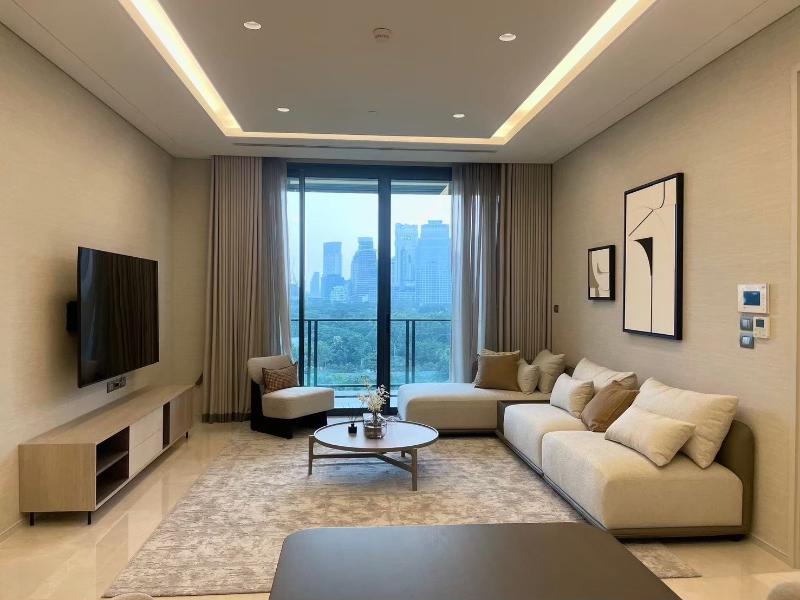 ขายคอนโดวิทยุ ชิดลม หลังสวน : ขาย เดอะ เรสซิเดนซ์ แอท สินธร เคมปินสกี้-The Residences at Sindhorn Kempinski Hotel Bangkok 2 ห้องนอน 144 ตรม.