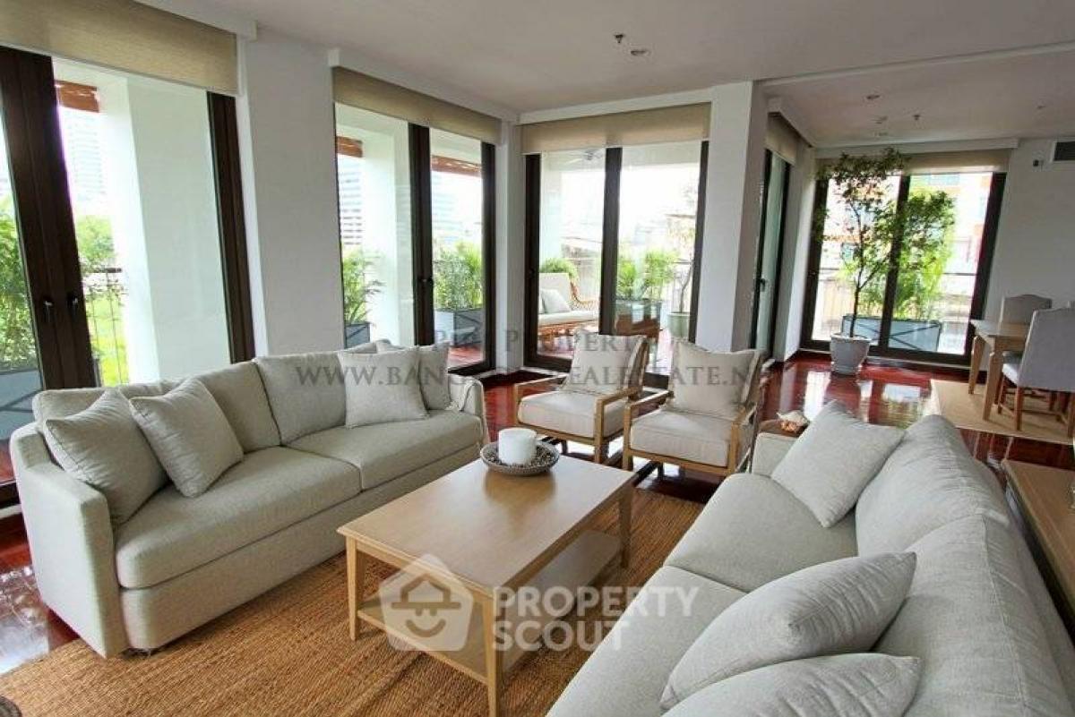 ให้เช่าคอนโดสีลม ศาลาแดง บางรัก : อพาร์ทเมนต์ 4-ห้องนอน ใกล้ BTS เซนต์หลุยส์