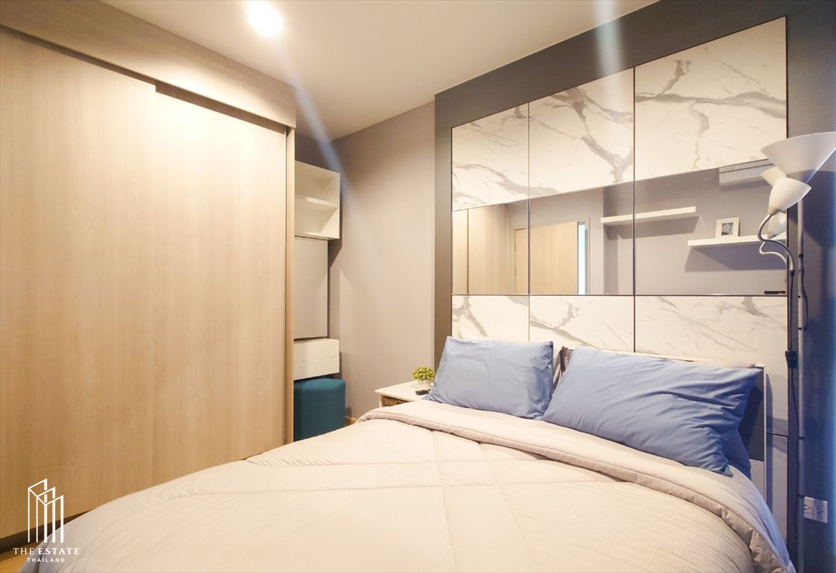 ให้เช่าคอนโดอ่อนนุช อุดมสุข : For rent Whizdom Connect ได้วิวเมืองกรุงเทพฯ เปิดโล่ง ใกล้ BTS ปุณณวิถี ขนาด 29.45 sq.m. 1 bedroom @4.59 MB