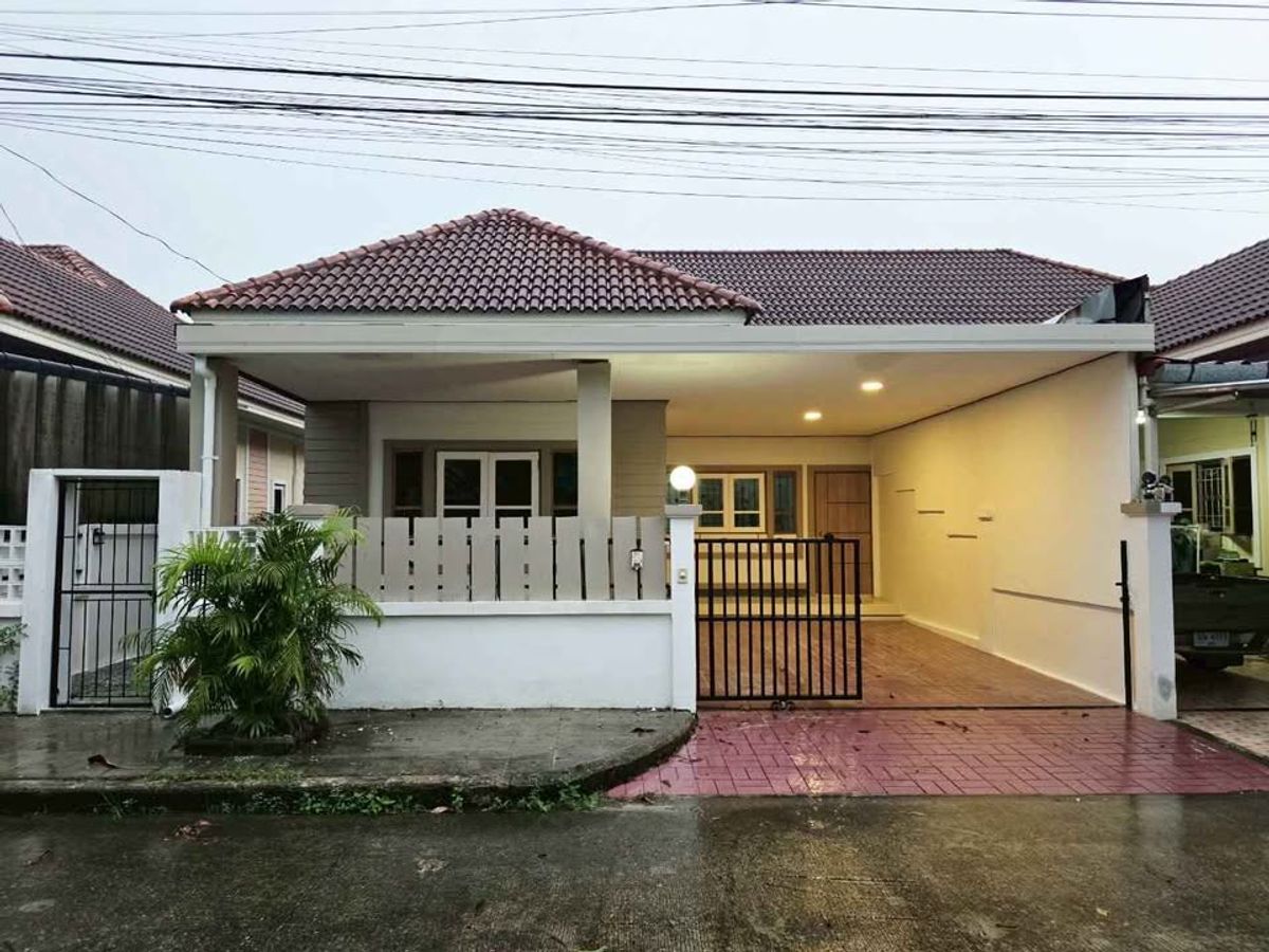 ให้เช่าบ้านภูเก็ต : ให้เช่า เจ้าฟ้าการ์เด้นโฮมเกาะแก้ว3 🏡