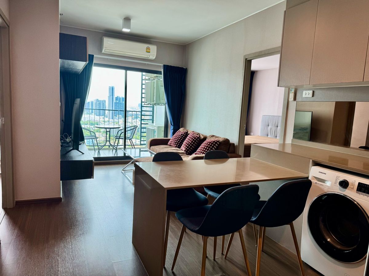 ให้เช่าคอนโดอ่อนนุช อุดมสุข : AVAILABLE FOR NOW ! - IDEO SUKHUMVIT 93, 2 BED, 55SQM , 28th Floor @ BTS BANGCHAK