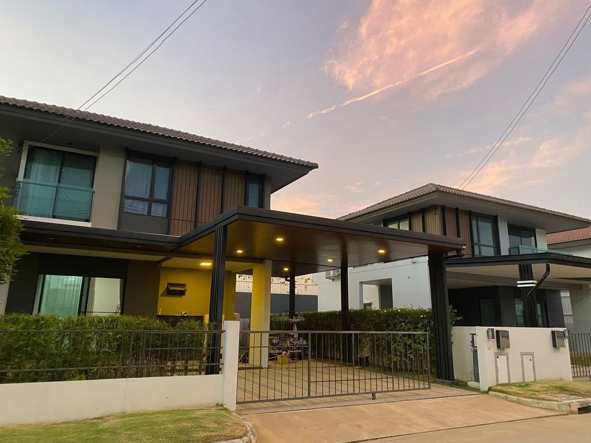 ให้เช่าบ้านบางนา แบริ่ง ลาซาล : ให้เช่าบ้านเดี่ยว บุราสิริ บางนา เฟอร์ครบ ใกล้เยส บางพลี, ม.หัวเฉียว