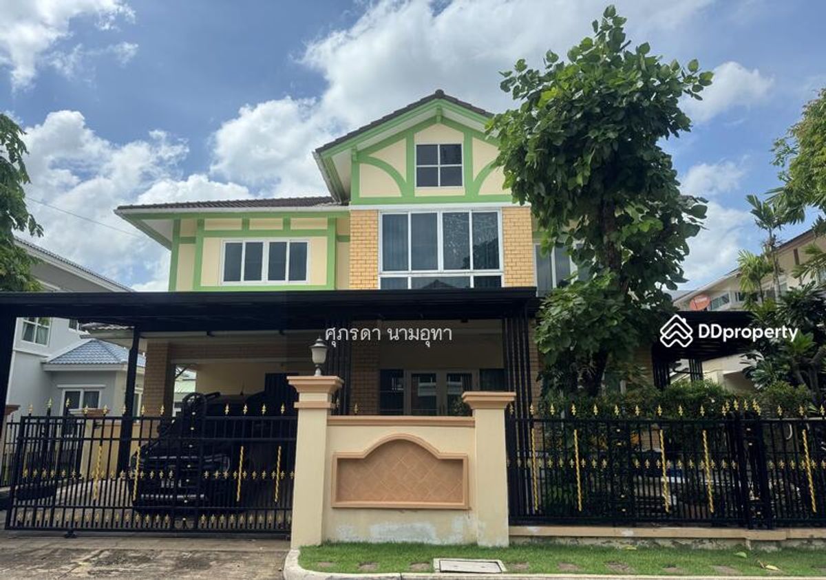For SaleHouseKaset Nawamin,Ladplakao : House for sale, Laddarom Elegance, Kaset-Nawamin Ramintra 14, 90.2 sq.w., Lat Phrao District