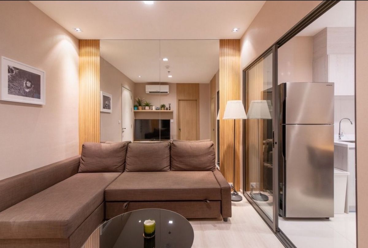 ให้เช่าคอนโดอ่อนนุช อุดมสุข : ปล่อยเช่า Life Sukhumvit 48  วิวเมืองโล่งๆ ตกแต่งครบ