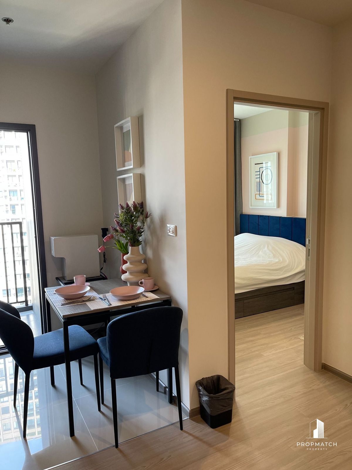 ให้เช่าคอนโดพระราม 9 เพชรบุรีตัดใหม่ RCA : ✨Flash Deal ✨The Base Phetchaburi-Thonglor( 1Bed 1Bath 30SQM.) แต่งครบพร้อมอยู่ !! เพียง 18,500บาทต่อเดือน Tel.0981315848 @propmatch