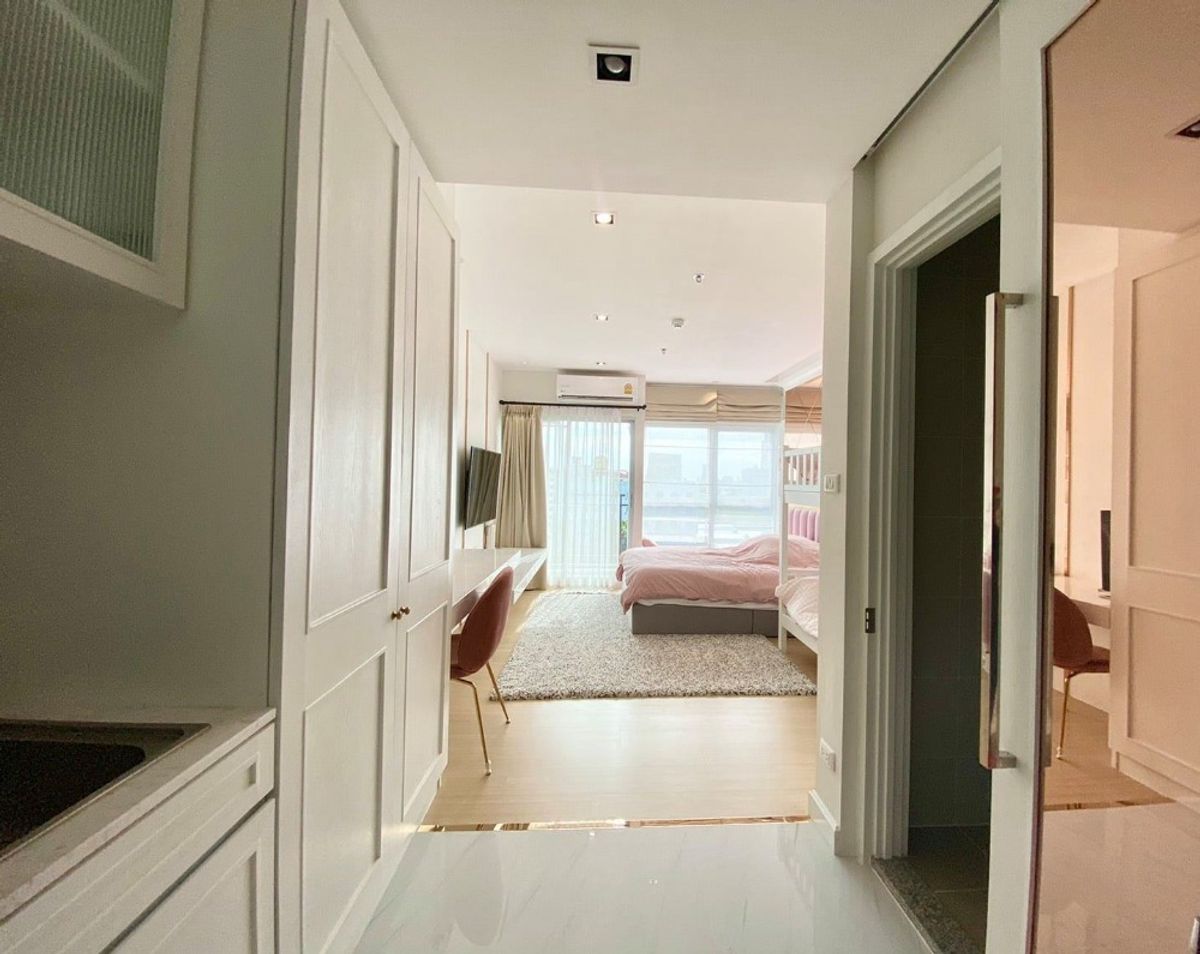 ให้เช่าคอนโดพระราม 9 เพชรบุรีตัดใหม่ RCA : ให้เช่าคอนโด ห้อง studio fully furnished โครงการ supalai veranda rama 9