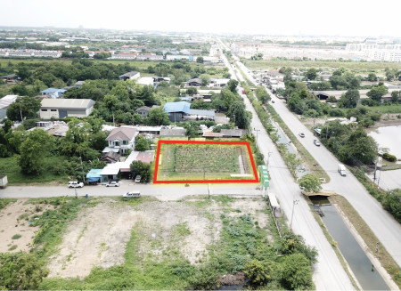 For SaleLandPathum Thani,Rangsit, Thammasat : Land for sale in Khlong Luang (Khlong 2) in front of the village of Phoenix 372 sq. Wah. Very beauti TV