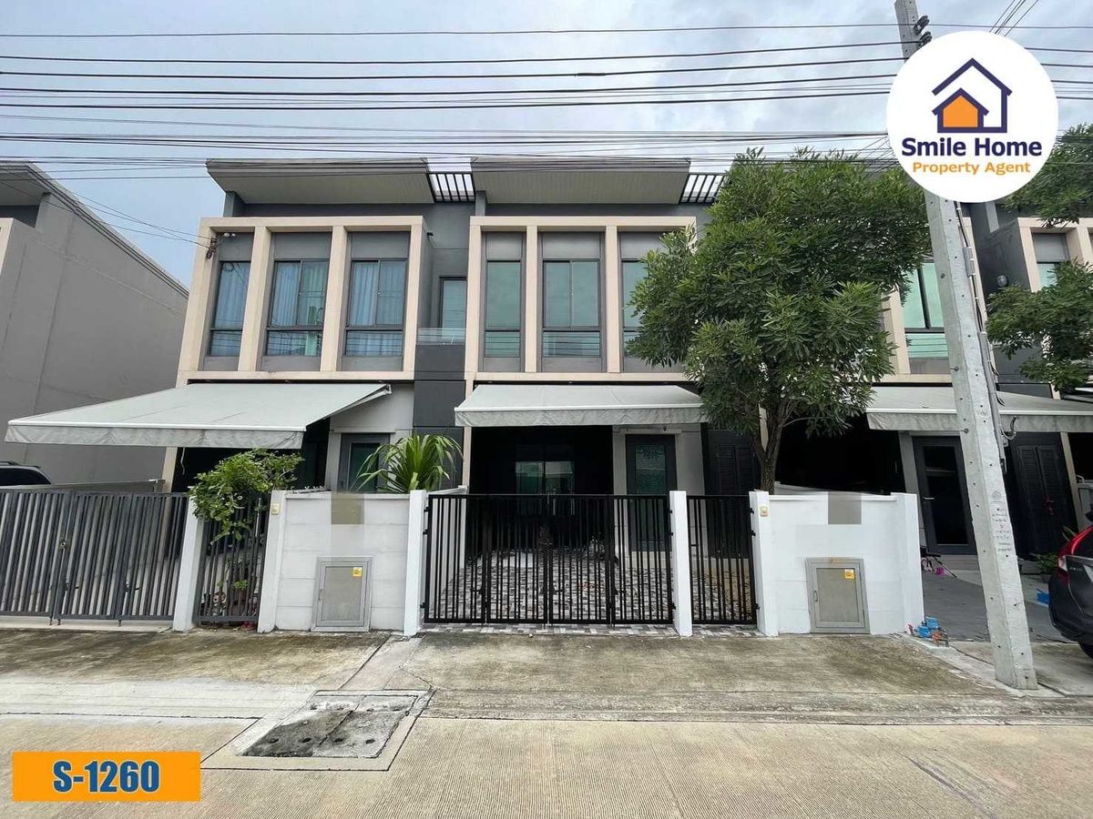 ขายทาวน์โฮมสมุทรปราการ สำโรง : ขายทาวน์โฮมพลีโน่ สุขุมวิท-บางนา  ใกล้ห้างเมกาบางนา 