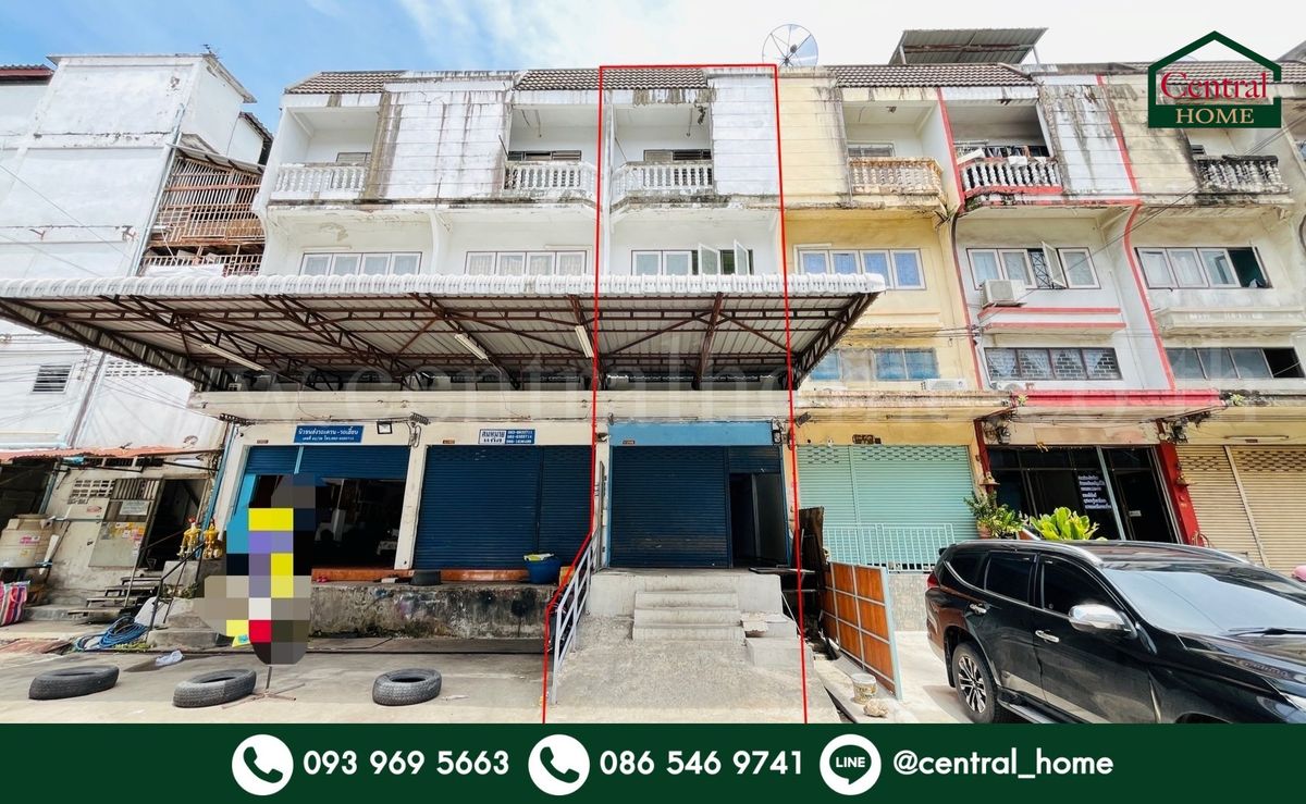 For SaleShop HouseRama 2, Bang Khun Thian : 3 -storey commercial building, Rama 2, Soi 78, Bang Khun Thian
