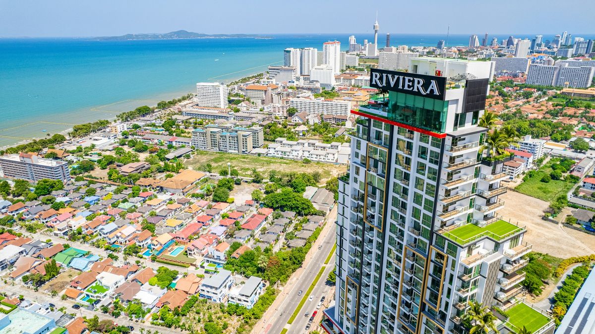 ให้เช่าคอนโดพัทยา บางแสน ชลบุรี สัตหีบ : The Riviera Ocean drive for rent! Sea view 1bedroom 1bathroom 35 sqm
