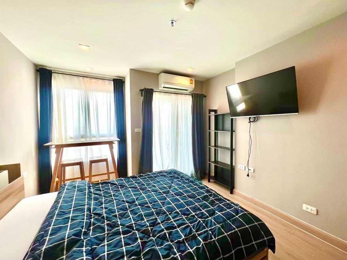For RentCondoNonthaburi, Bang Yai, Bangbuathong : Rent‼ ️ Condo Condo @MRT, Bang Yai Intersection‼ ️ 1 bedroom, 1 bedroom, 17th floor‼ ️ Complete electrical appliances Have a washing machine