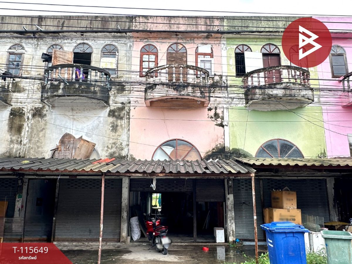 For SaleShop HouseMin Buri, Romklao : 3 -storey commercial building for sale, Sinanan Village, Nong Chok, Bangkok