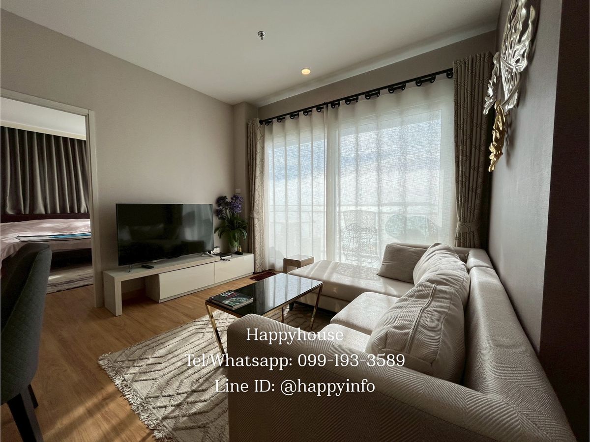 For RentCondoSriracha Laem Chabang Ban Bueng : 9th floor, sea view, quiet, fully furnished/electrical appliances, only 25,000 baht/month!!!