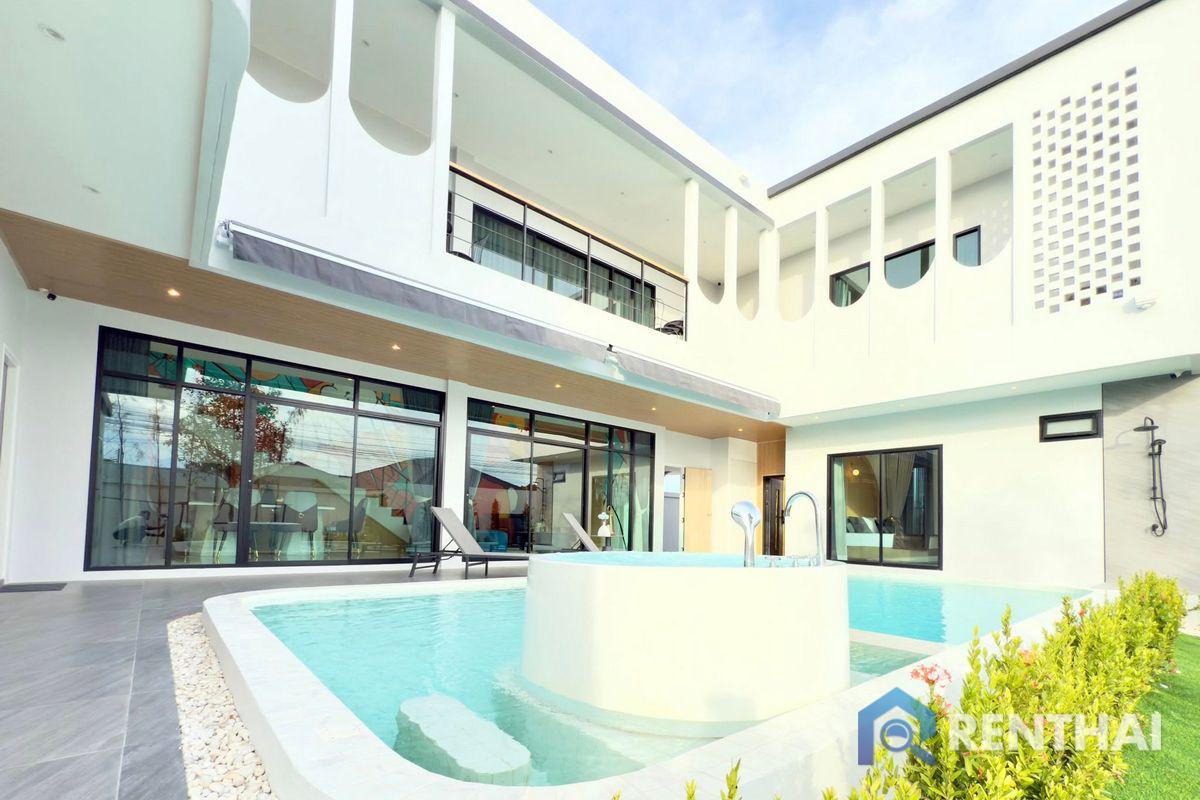 ขายบ้านพัทยา บางแสน ชลบุรี สัตหีบ : สำหรับ ขาย บ้าน 5 ห้องนอน ที่ ห้วยใหญ่