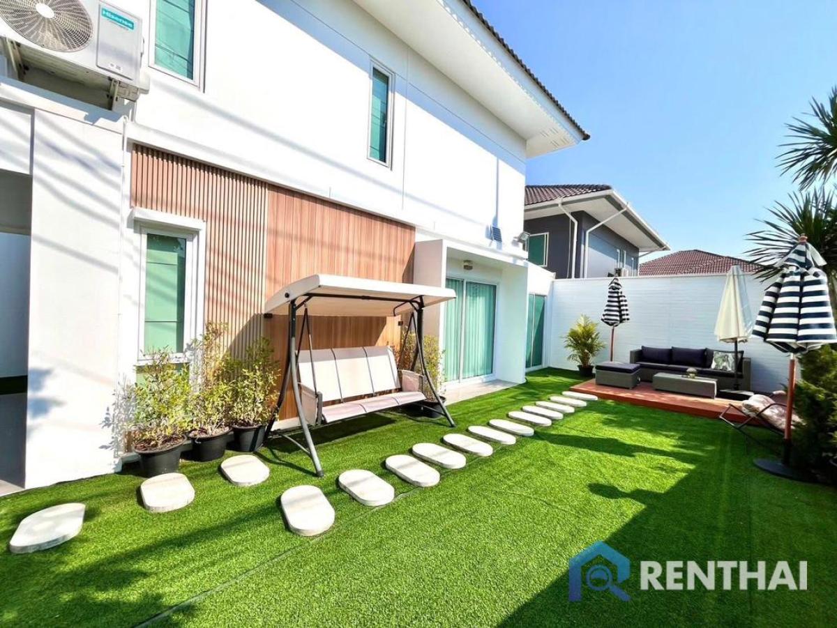 ขายบ้านพัทยา บางแสน ชลบุรี สัตหีบ : สำหรับ ขาย บ้าน 3 ห้องนอน ที่ Baan Pruksa Nara Jomtien