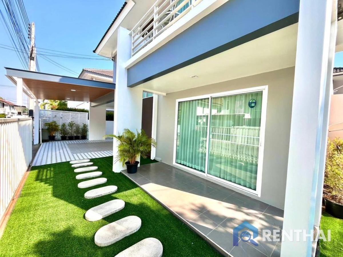 ขายบ้านพัทยา บางแสน ชลบุรี สัตหีบ : สำหรับ ขาย บ้าน 3 ห้องนอน ที่ Baan Pruksa Nara Jomtien