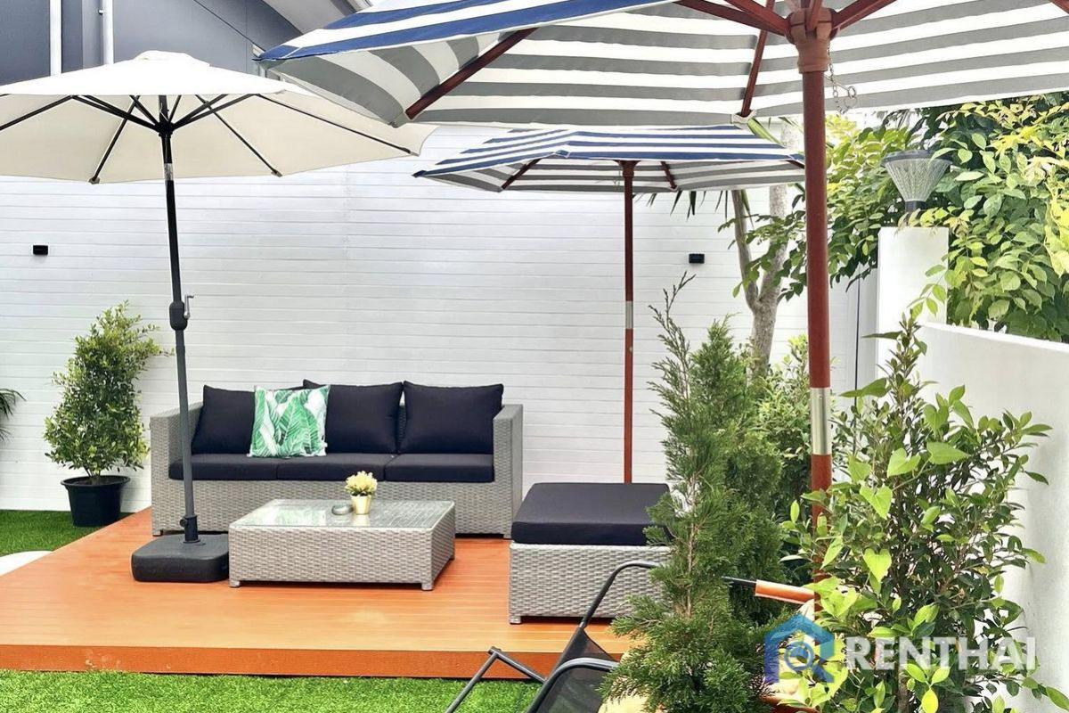 ขายบ้านพัทยา บางแสน ชลบุรี สัตหีบ : สำหรับ ขาย บ้าน 3 ห้องนอน ที่ Baan Pruksa Nara Jomtien