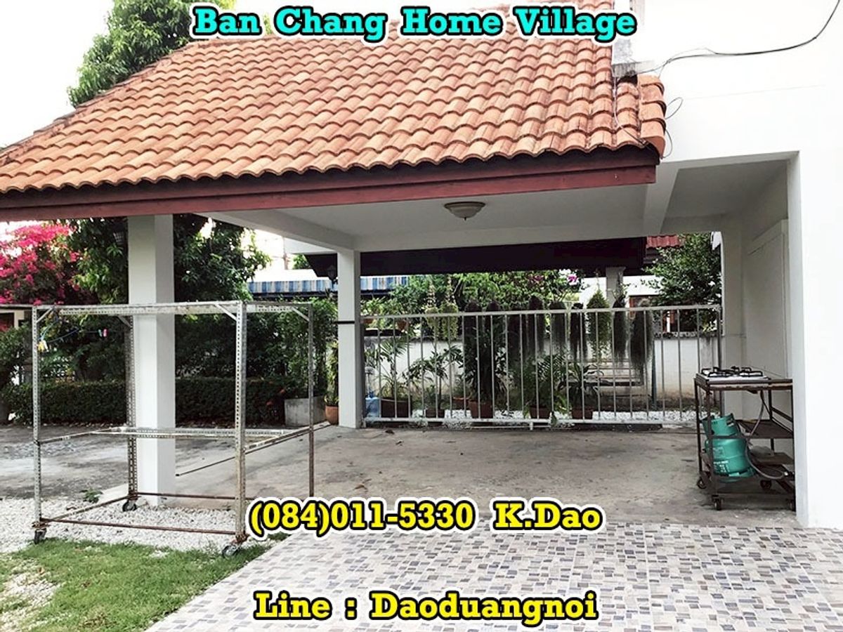 For RentHouseRayong : Ban Chang Home Village *** House for Rent *** Ban Chang