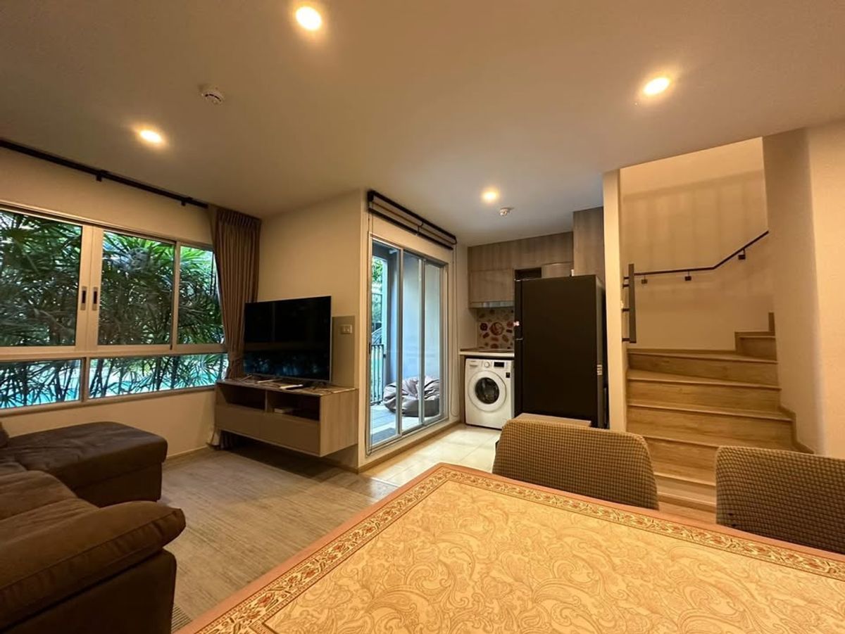 ขายคอนโดเกษตรศาสตร์ รัชโยธิน : 🏡 เปลี่ยนชีวิตคอนโด...ให้รู้สึกเหมือนอยู่บ้าน! ✨ Duplex หายาก ขายพร้อมผู้เช่า ที่ Elio Del Moss พหลโยธิน 34