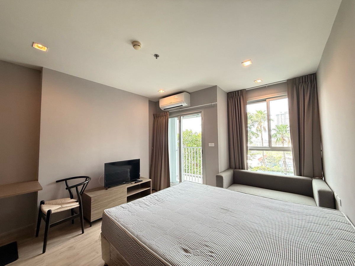 For RentCondoNonthaburi, Bang Yai, Bangbuathong : For rent‼ ️ Casa Condo @MRT, Bang Yai Intersection, Room 22 sq.m., 1 bedroom, 1 floor, 30 floor‼ ️ Tile flooring and with washing machine 💦 All furniture ready to move in‼ ️