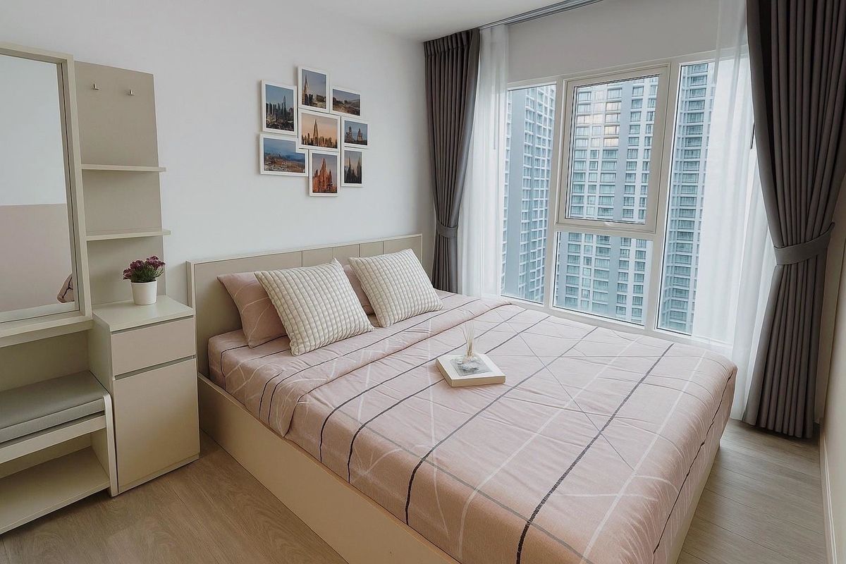 For RentCondoBangna, Bearing, Lasalle : For rent ✨ Regent home bangna ✨ Fully furnished and equipped with electrical appliances, near BTS Bangna